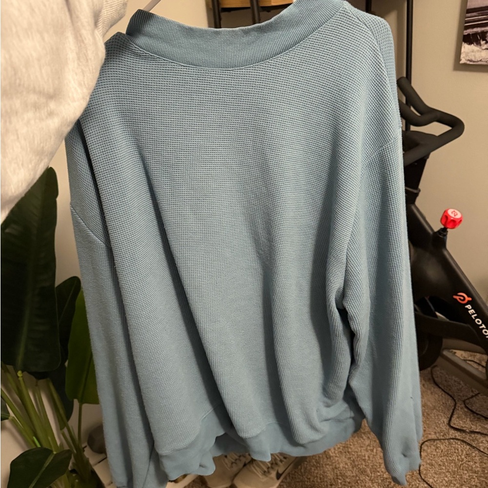 PARKE waffle Mockneck